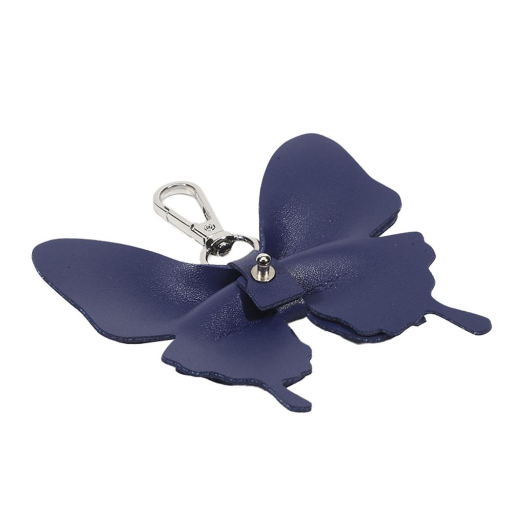 Милый бант искусственная кожа кулон брелок бабочка узел анти-потеря брелок сумка рюкзак орнамент украшение
