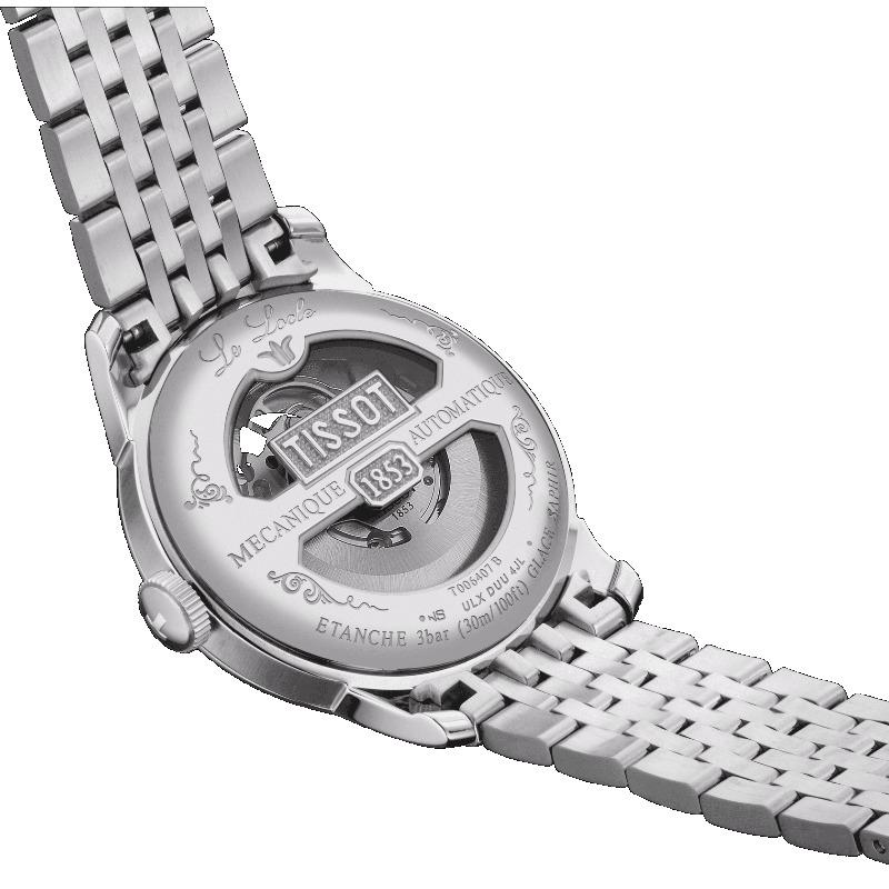 Tissot Мужские модные часы из нержавеющей стали с серебристым циферблатом T006.407.11.033.03
