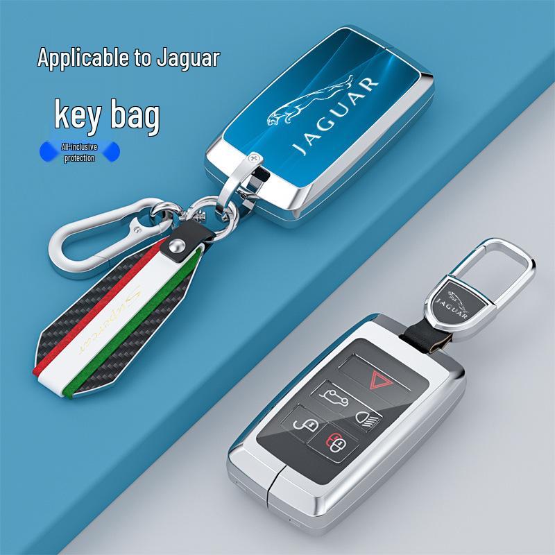 Jaguar Key Cover for XEL, XFL, E-Pace, F-Pace, F-Type, XE, XF, I-Pace, XJL Models (Unisex)