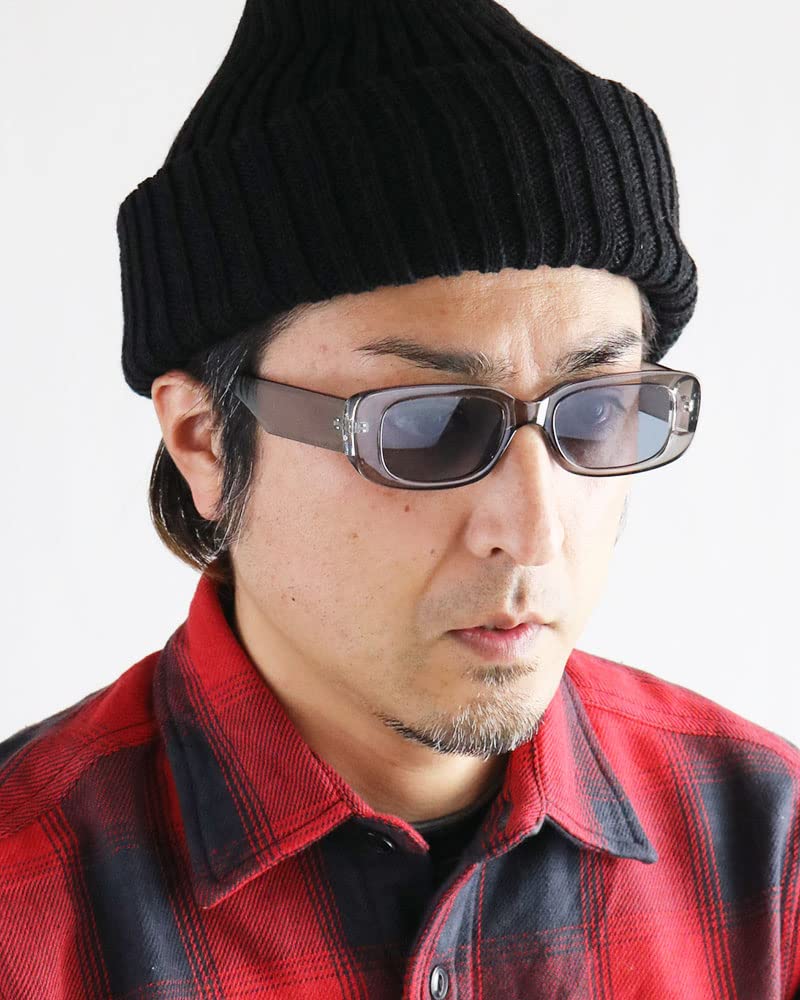 Quintet Sunglasses for Men and Square Fox Horizontal Women, Lenses, Pattern, Frame, 28-ty-2968 (2 White/Smoke)