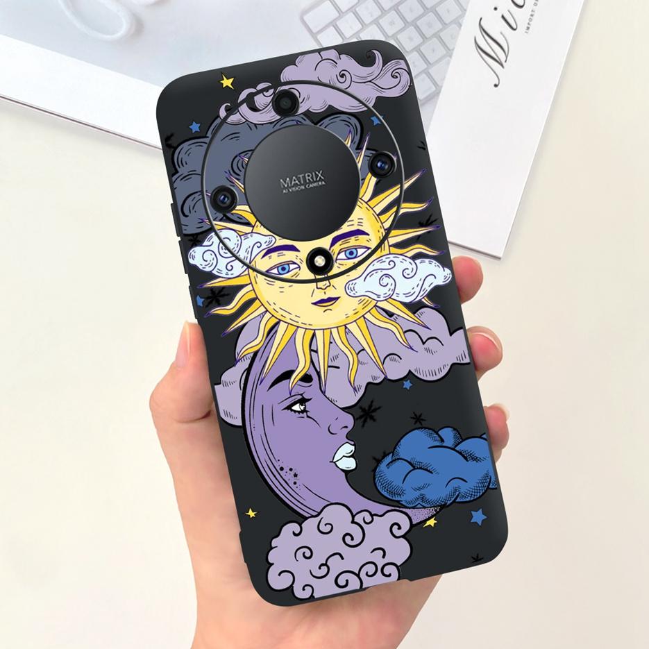For Honor Magic6 Lite Case Magic 5 Lite Stylish Painted Cover Soft Silicone Phone Case For Honor Magic5 Lite Magic 6 Lite Bumper