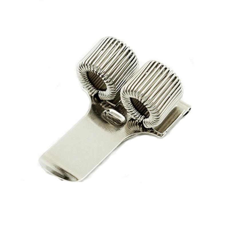 Горячая продажа, 3 шт., пружинный зажим для ручек, металлический портативный многофункциональный зажим для ручек с двумя отверстиями для домашнего офиса, врачей