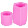 Beehive Candle Soap Mold DIY Silicone Cake Chocolate Candly Mold Accessory (Pink)