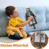 Handmade Kitchen Witch Doll Luck Companion For Your Kitchen, Hanged Witch Dolls Hanging Pendant