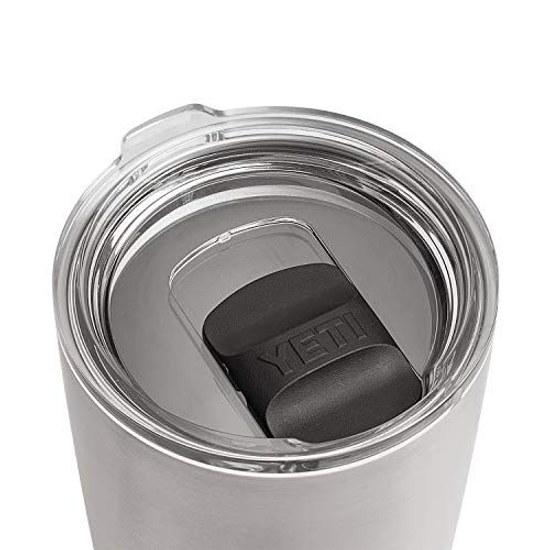 YETI Rambler MagSlider lid series tumbler Fits 10 oz 20 Ramblers Black