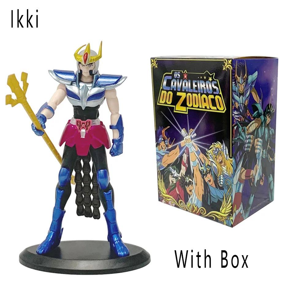 19Cm Anime Figure Phoenix Ikki Hyoga Seiya Shiryu Standing Armor Model Children'S Toys Pvc Box Desktop Collection Decoration