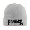 Винтажные Шапки-Бини Pantera Вязаная Шапка K-pop Эластичные Мужские Женские Унисекс Кепки Зимние С Принтом Винтажные Шапки-Бонне Подарок на День Рождения