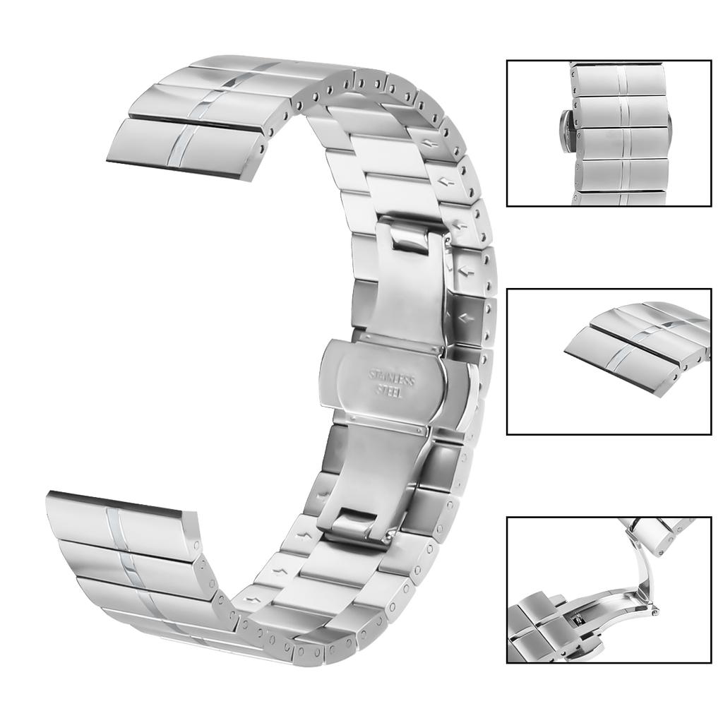 For Huawei Watch Buds Smart Watch Band Stainless Steel Watch Bracelet