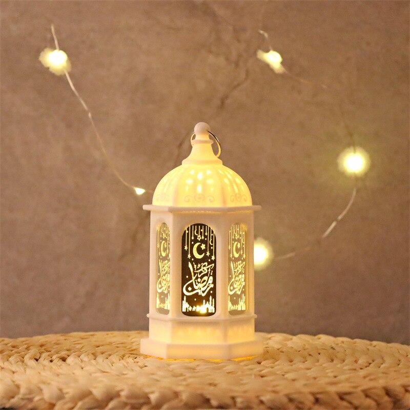 Светодиодный ветряной светильник Eid Mubarak, украшение для мусульманской вечеринки, украшения для Рамадана, ветряной фонарь Eid, украшение для домашней вечеринки, подарок