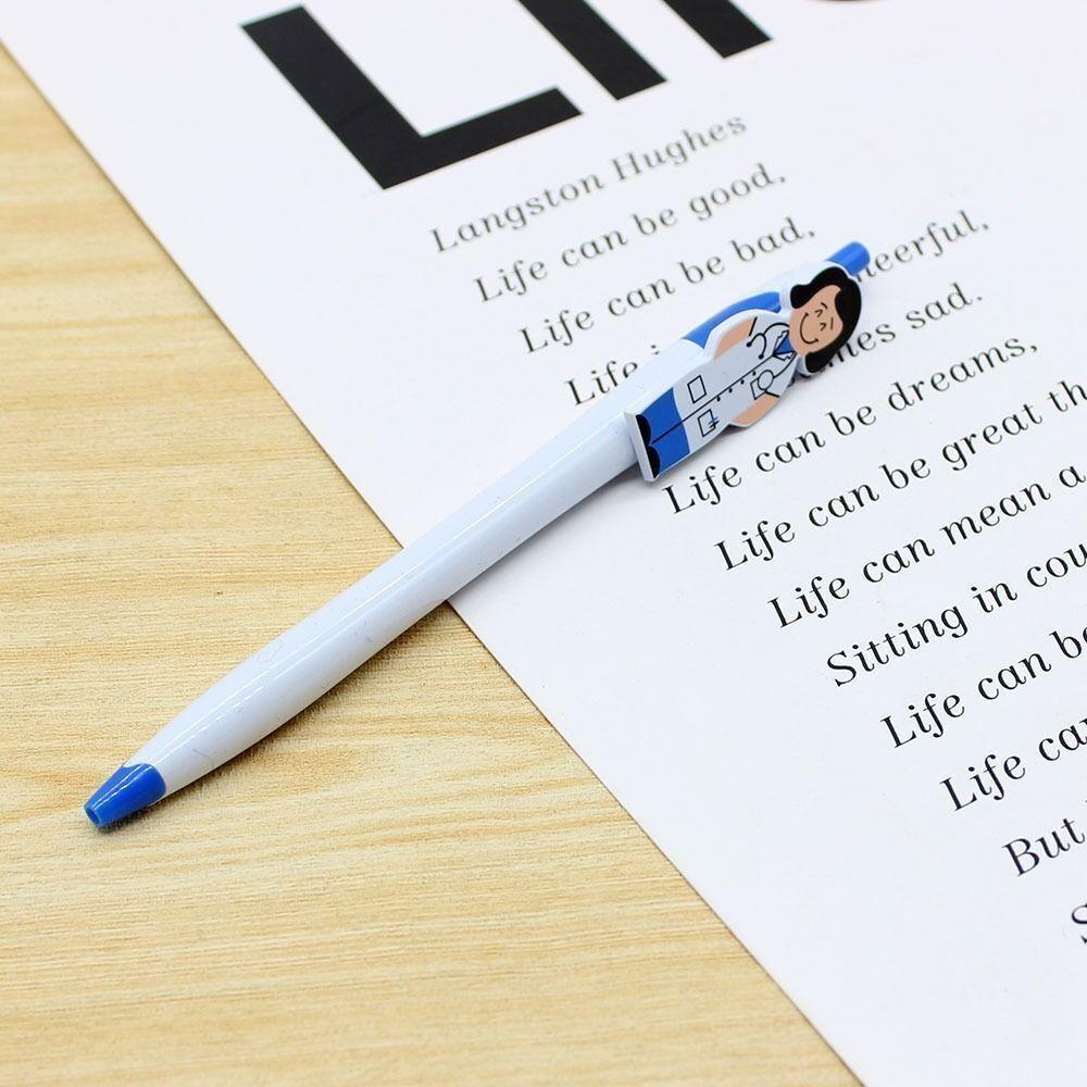 Black Ballpoint Pen Stationery Signature Pen New Nurse Pen
