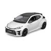 Maisto 1/24 toyota yaris GR 2021 белая мини-машина литая машина Готовый продукт 32909 WT