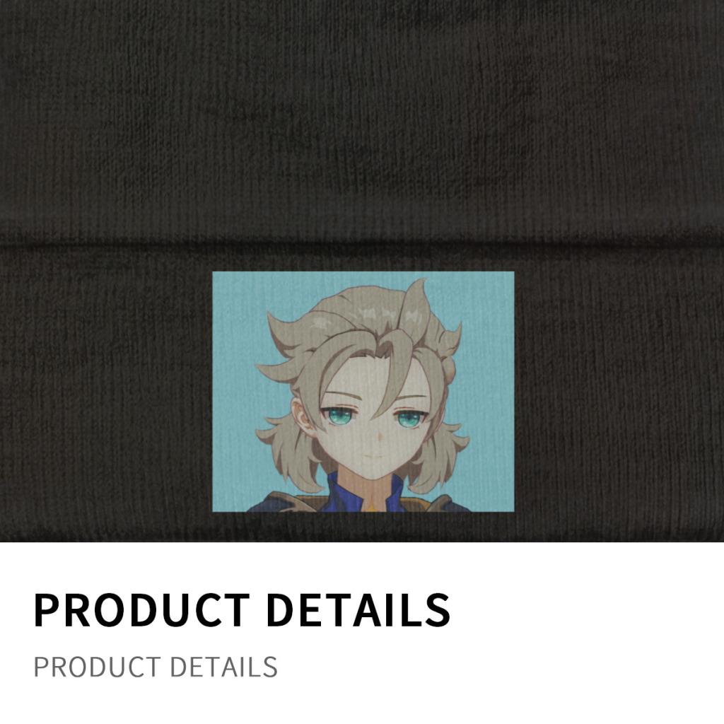 Самодовольная вязаная шапка Albedo Genshin Impact, шапки, зимняя шапка, теплая повседневная кепка для видеоигр, унисекс, женские подарки