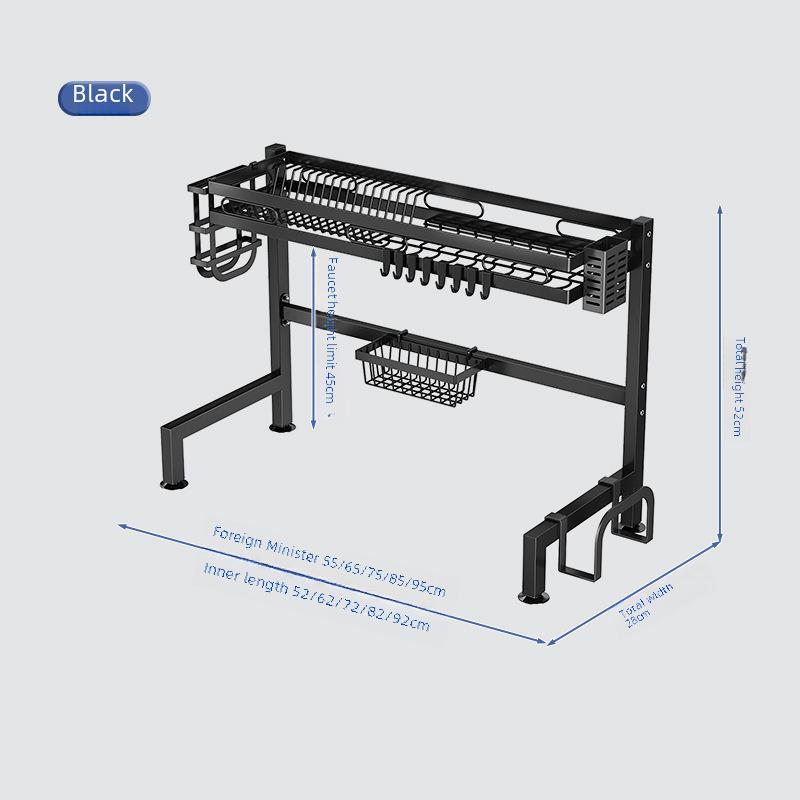 Многофункциональная кухонная мойка для хранения посуды и слива