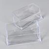 Канцелярские товары Пластиковый чехол для визиток Креативный прозрачный акриловый настольный органайзер для хранения карточек Держатель для визиток