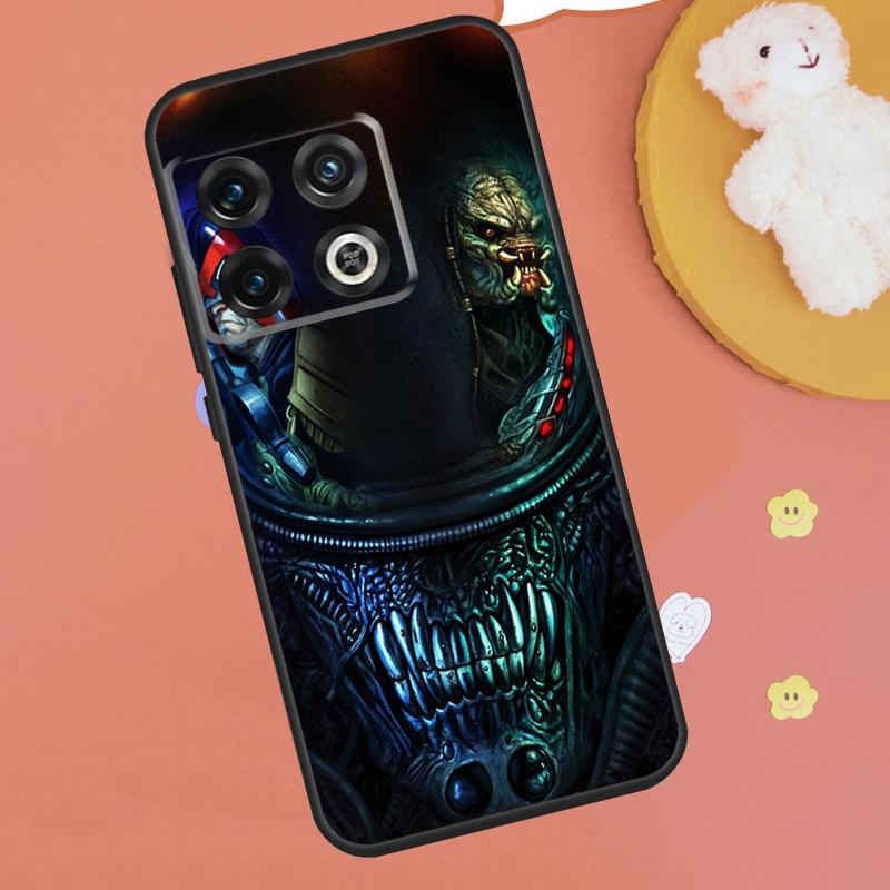 Alien Predator Case For OnePlus 13T 10T 8T 12R 13R 15 13 12 11 9 10 Pro Nord CE 5 2 3 4 Lite N20 N30 Funda