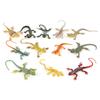 12Pcs/set Colorful Simulated Lizard Models Kids Children Animal Toys Teaching Props Tools