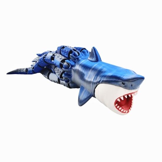 Морские Монстры, напечатанные на 3D-принтере, Подвижная Игрушка-Антистресс, Глубоководное Существо 'Пожиратель Морей', Коллекционная Игрушка, Снятие Стресса, Настольная Игрушка и Уникальный Подарок для Любителей Океана