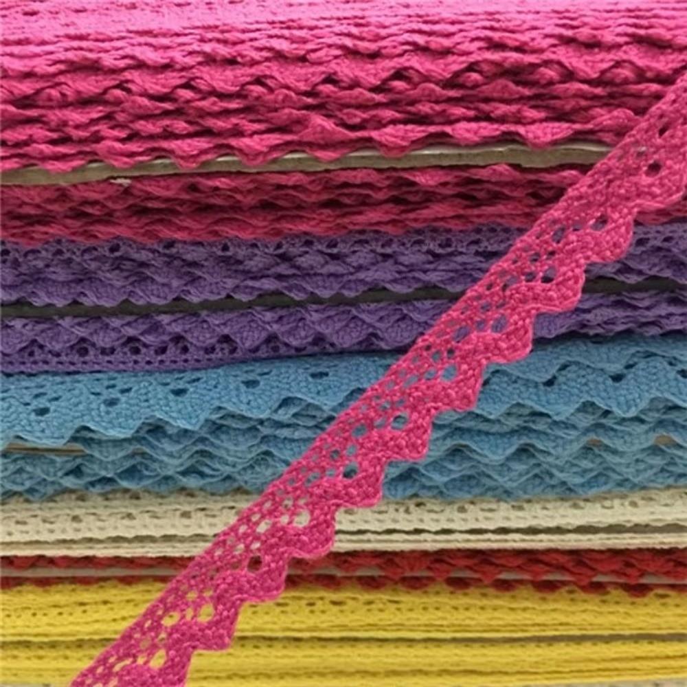 2 Yards Length Lace Ribbon Tape Cotton DIY Craft Lace New Sewing Fabric Lace For Sewing Projects
