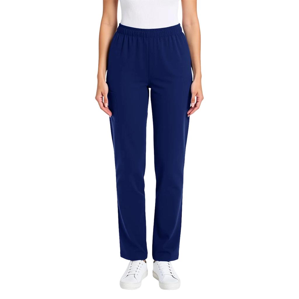 Женские свободные повседневные брюки с эластичным поясом и кулиской для сиделки, длинные брюки