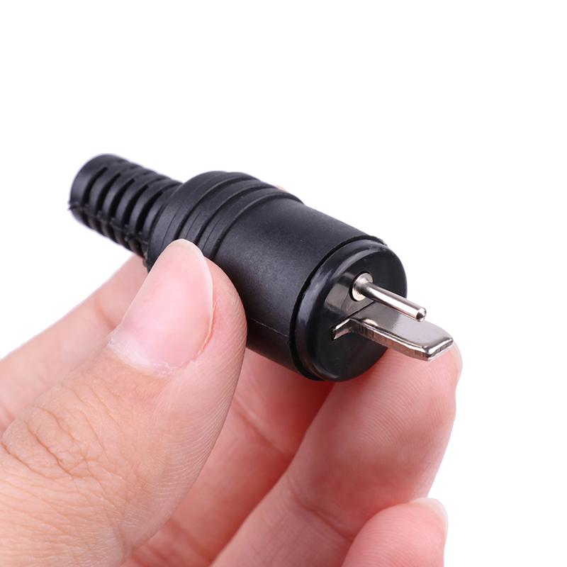 1 шт. 2-контактный разъем DIN для акустического провода 2P Hifi Кабель для громкоговорителя Паяный разъем