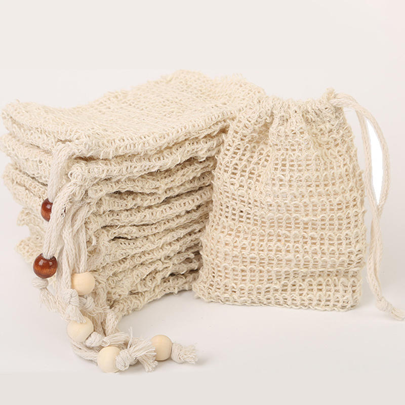 5 шт. Карманная сетка для вспенивания мыла Маленькая сетка для вспенивания Очищающая сетка для туалетного мыла Специальный мешочек для мыла Чисто-белая сетка для вспенивания