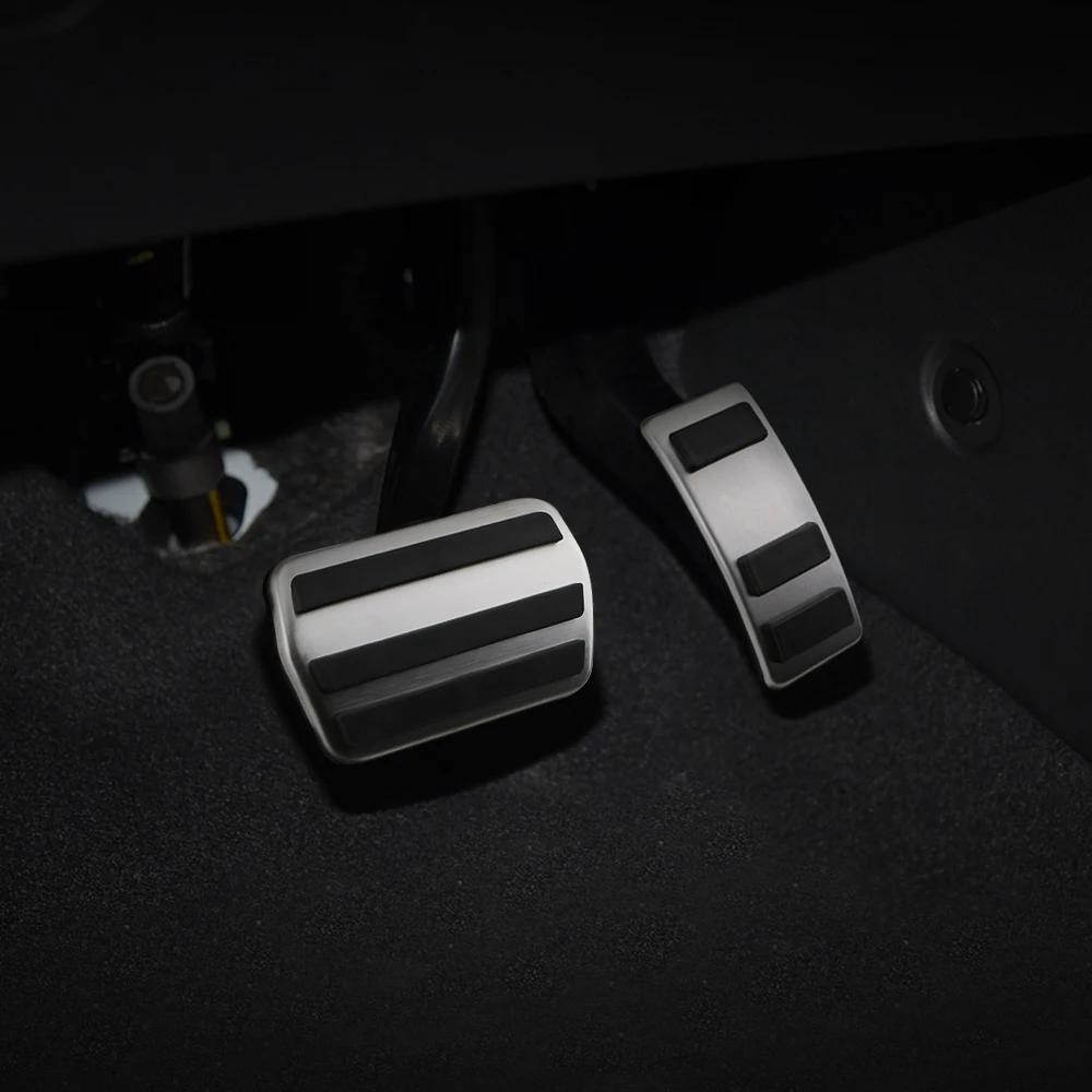 pdzh2 Car Pedals for Ford New Focus Mk4 2018 - 2023 for Lincoln Corsair 2020 2021 Gas Brake Pedal Cover Stainless Steel Accessories