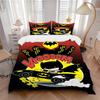 3pcs Batmobile Bedding Set, Soft Polyester Duvet Cover and Pillowcases Machine Washable Seasons all suitable & Guest Room Decor278