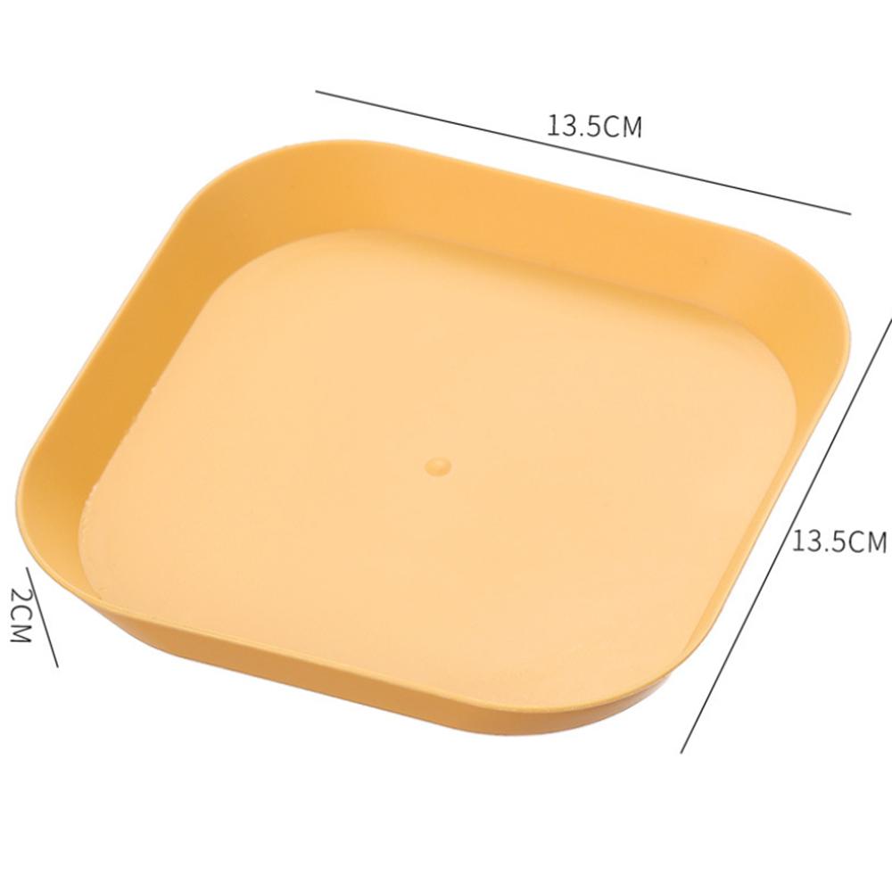 Пластиковая кухонная тарелка для соуса, маленькая доска для уксуса, тарелки для закусок, бытовая тарелка для фруктов1