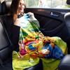 1pc. Cartoon Winnie The Pooh Family Blanket, Home Decor Gift for All Seasons,Soft Flannel Throw Blanket, Versatile & Cozy for Bedroom, Livin
