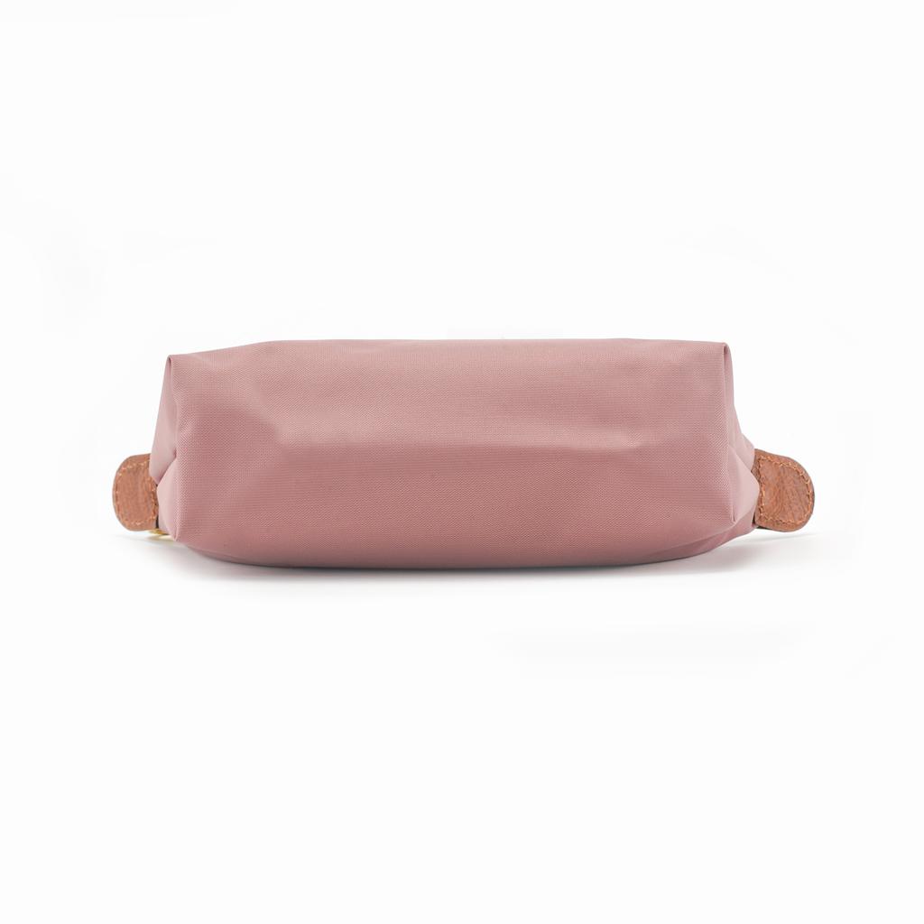 Longchamp Мини-сумка Le Pliage Dumpling с металлической молнией и застежкой-кнопкой Женские сумки Лотосово-розовый 34175089P13