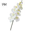 Reusable Faux Floral for Christmas Decor Artificial Phalaenopsis Silk Orchid Flower Home Decor, Realistic Velvet Plant Elegant Baby Showers