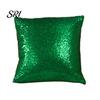 Elegant Pillow Cover Pillowcase Sequins Decorative Cushion Modern Farmhouse Soft Polyester Style for Sofa Bedroom Office Touch