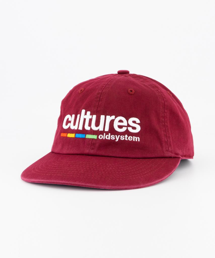 Кепка ANNOT Cultures, стиранная, бордовая