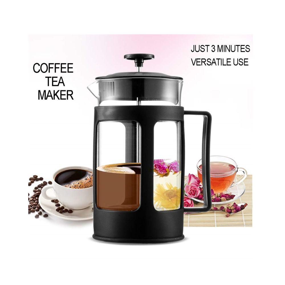 Appliances 600ml 800ml Glass Body Stainless Steel Filter Coffee&Tea Maker 300ml French Presses
