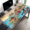 One Piece Print Mouse Pad, Anti‑Slip Desktop keyboard Mat, for PC Laptop Gaming Working Daily Use, Cool Festival Surprise Gift