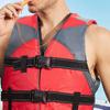 Спасательный жилет с убирающимися ремнями безопасности, светоотражающими пленками, спасательный жилет, плавучесть более 100 Н, безопасная плавучая одежда