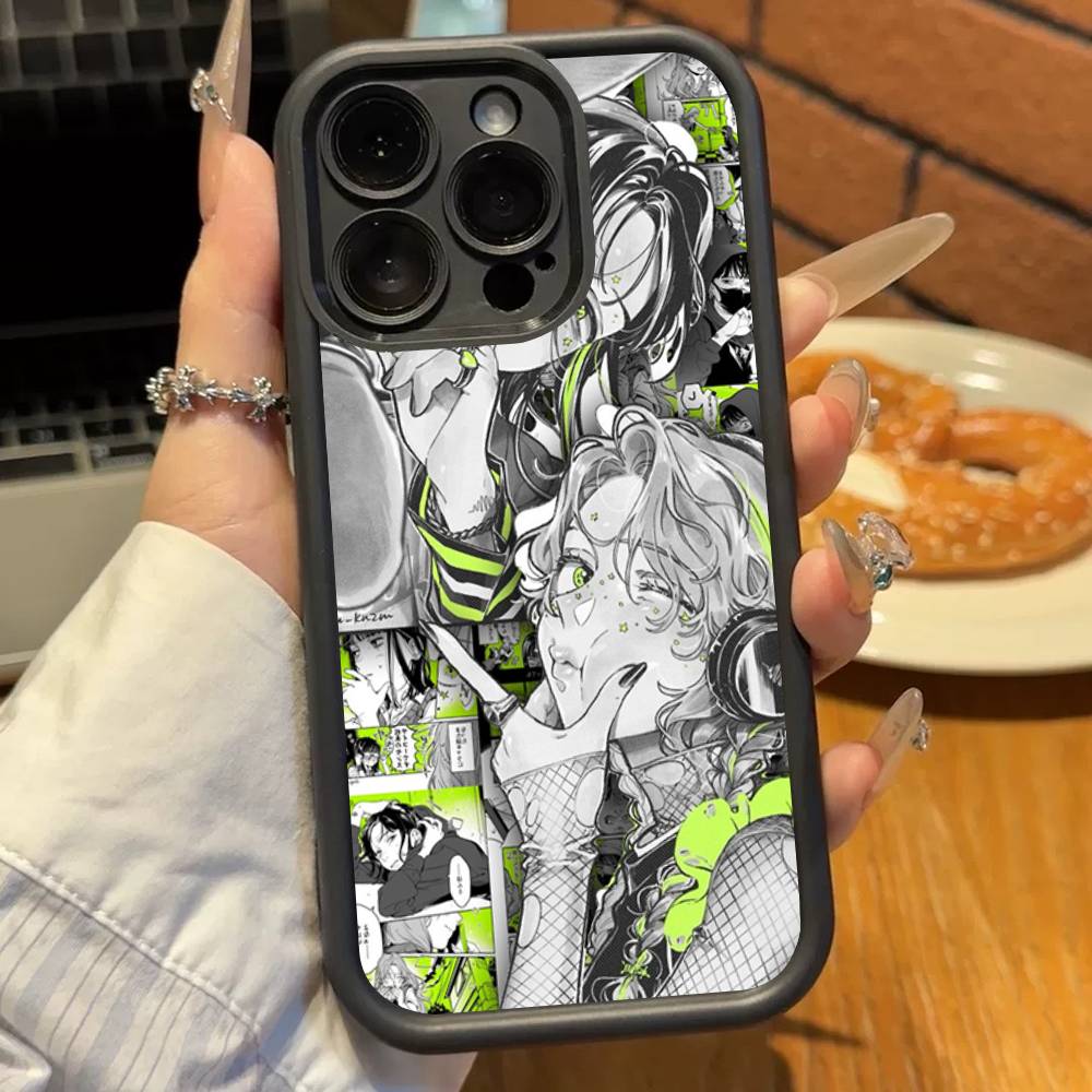 Чехол для телефона Aya Osawa Mitsuki Koga MitsuAya Для iPhone 17 16 15 14 13 12 11 Pro Plus Max Мягкий ТПУ Лестница Объектив Мягкая Крышка