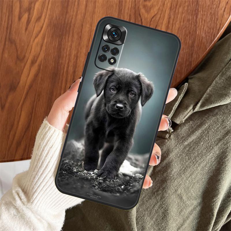 Labrador Puppy Dog Case For Xiaomi Redmi Note 14 Pro 13 12 11 10 15 Pro Plus Redmi 15 C 13 10C 12C 14C 13C Cover