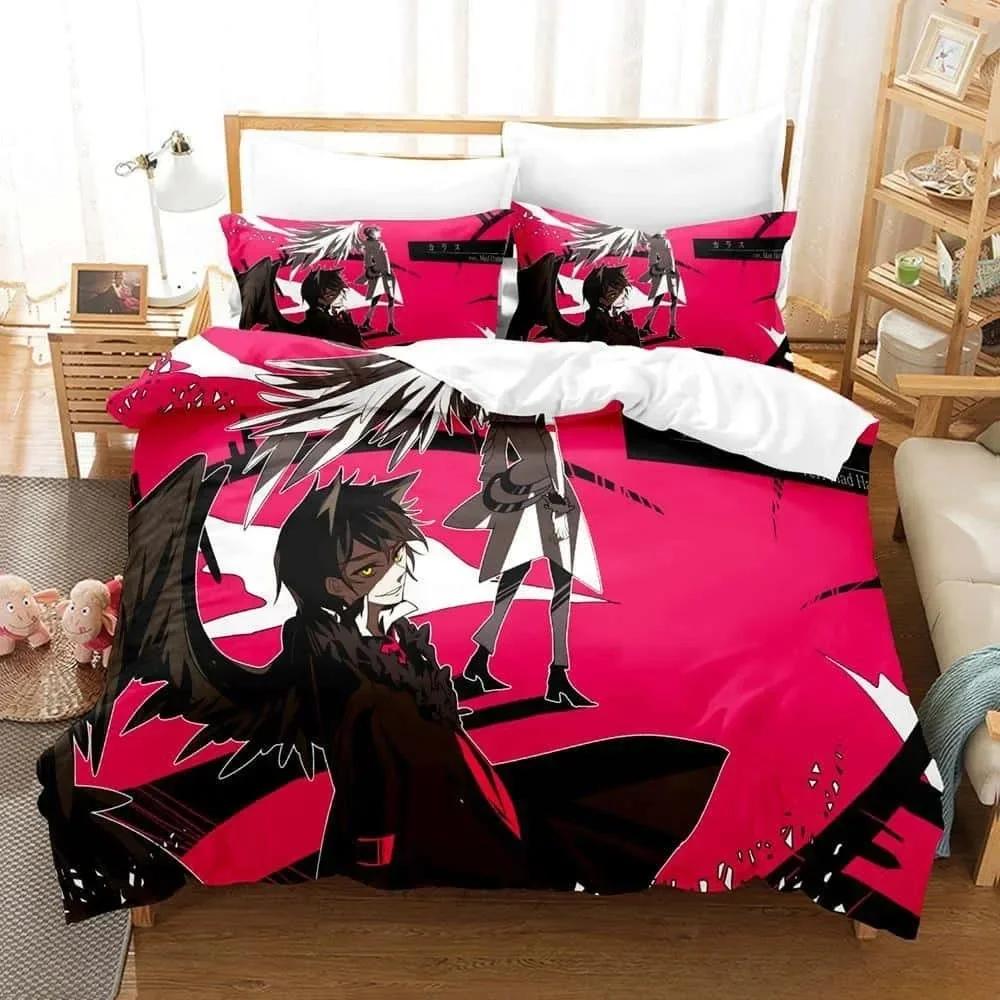 Комплект постельного белья с 3D-принтом Аниме Elsword Односпальный Полуторный Двуспальный Евро Кинг Сайз Комплект для кровати Взрослый Детский Спальня Комплекты пододеяльников Для Домашнего Текстиля