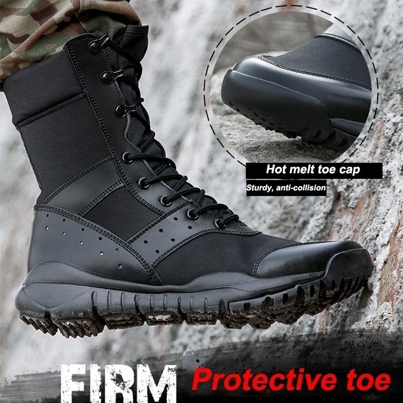 Сверхлегкие ботинки для спецназа Боевые ботинки All Terrain Adaptation Ghost Combat Boots TEX Breathable PMC High Desert Boots Mens Outdoor SFB Военные энтузиасты