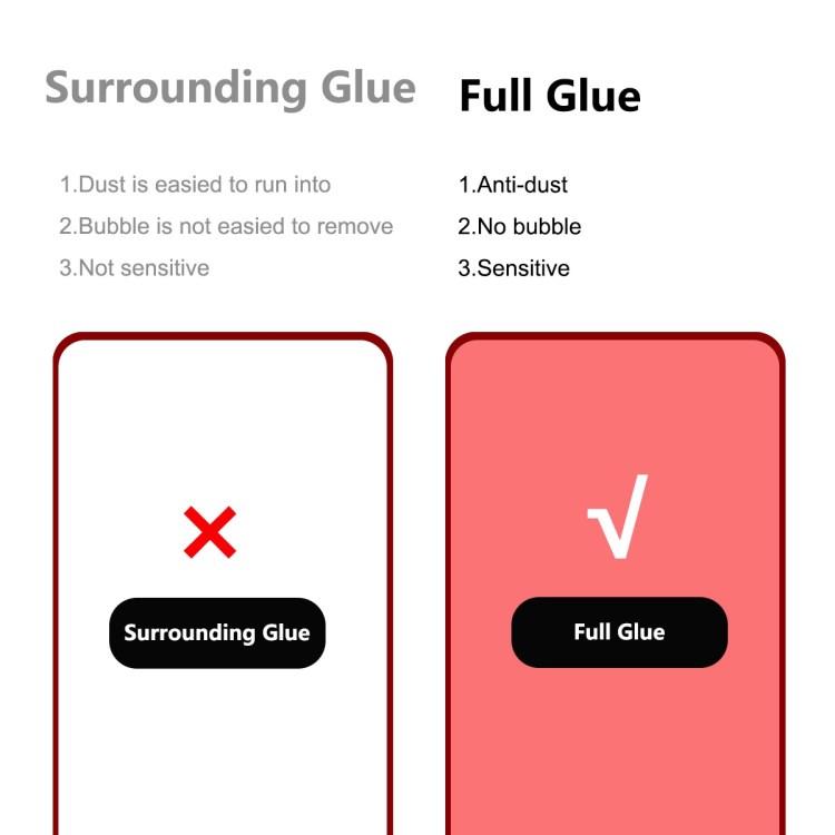 2Pcs Pack HAT PRINCE HD Screen Mobile Phone Film Tempered Glass for ZTE Nubia Red Magic 7 Pro Screen Protector