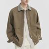 Men's Spring New Arrivals Contrasting Color Lapels High-end Jackets Handsome Short Casual Tops