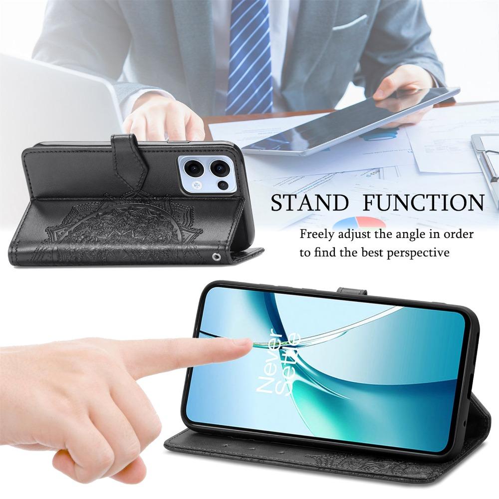 Reno13 FS Reno 12F 12FS 13 14 Pro 5G 4G Чехол-книжка Кошелек из кожи 3D Мандала Карта Funda для OPPO Reno 12 Чехол 14F 13FS 13F Обложка
