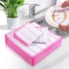 5-layer Thickened Dishcloths Kitchen and Household Cotton Yarn Wood Fiber Absorbent Cleaning Cloths Scouring Pads Dishcloths