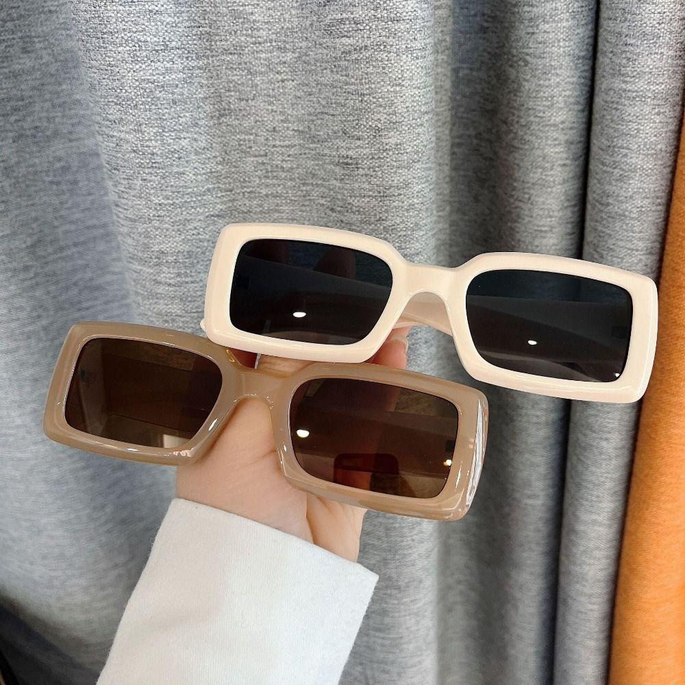 Солнцезащитные очки Candy Color Square с защитой UV400, прямоугольные солнцезащитные очки для мужчин и женщин