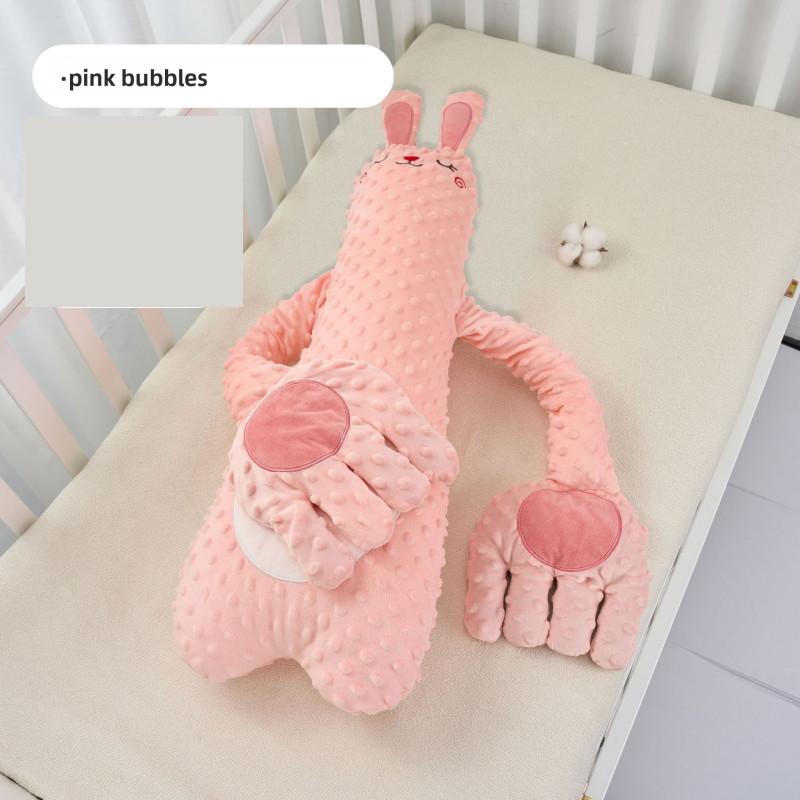 Детская мультяшная плюшевая подушка в виде животного с функциями похлопывания и музыки для сна и успокоения