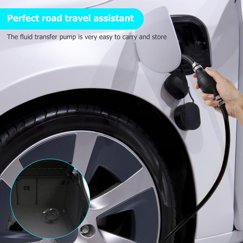 Car Fuel Manual Oil Extractor Fuel Pump Hand Water Transfer Pump for Auto Motorcycle Boat Hand Fuel Pump Car Accessories