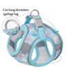 Breathable Pet Vest Style Harness Adjustable Pet Chest Strap Dog Harness Leash Set  Chihuahua