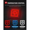 HEROBIKER мотоциклетные перчатки водонепроницаемые с подогревом Guantes мото сенсорный экран на батарейках мотоциклетные гоночные перчатки для верховой езды