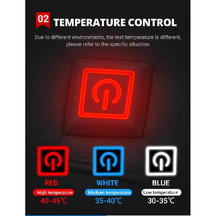 HEROBIKER мотоциклетные перчатки водонепроницаемые с подогревом Guantes мото сенсорный экран на батарейках мотоциклетные гоночные перчатки для верховой езды